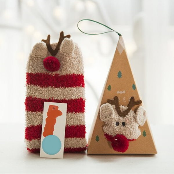 🎁Christmas Gift Sale🎄Christmas Cute Coral Fleece Warm Socks