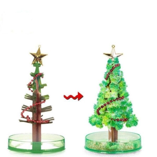 💧Water to Grow💦 - DIY Magic Crystal Christmas Tree🎄