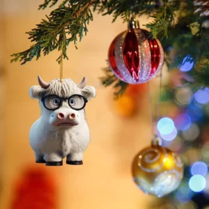 🎅 Christmas Hot Sale-🐮Cartoon Cow Decorative Ornament🐮