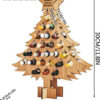 🎄CHRISTMAS Wooden Mini Tree Alcohol Advent Calendar holder