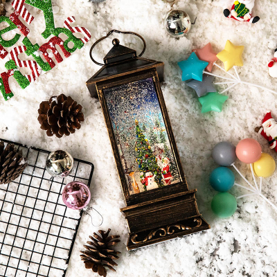 🎄Christmas Snowflake Glowing Lantern🎁