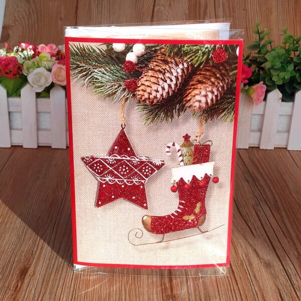 🎅3D Christmas Music Greeting Card 💌