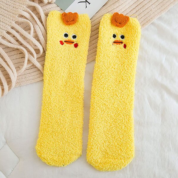 🎁Christmas Gift Sale🎄Christmas Cute Coral Fleece Warm Socks