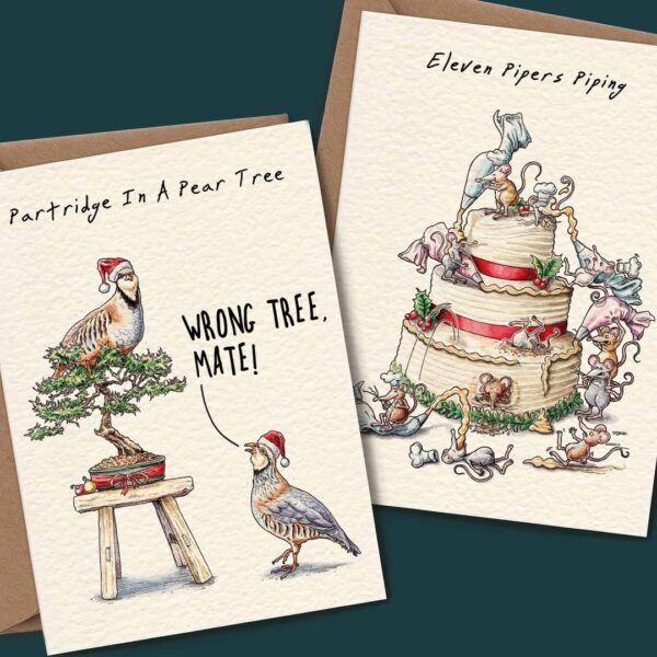 🎄Early Christmas Sale 🔥-Twelve Days Of Christmas Card Set