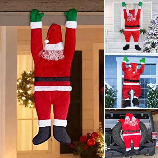 🎅🤶Hanging Climbing Santa Claus Christmas Decor