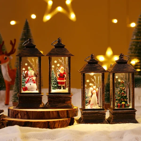 🎄Christmas Snowflake Glowing Lantern🎁
