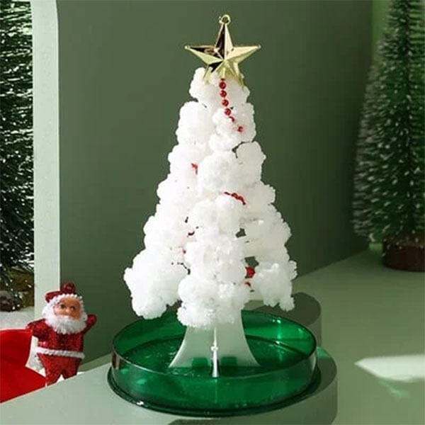 💧Water to Grow💦 - DIY Magic Crystal Christmas Tree🎄