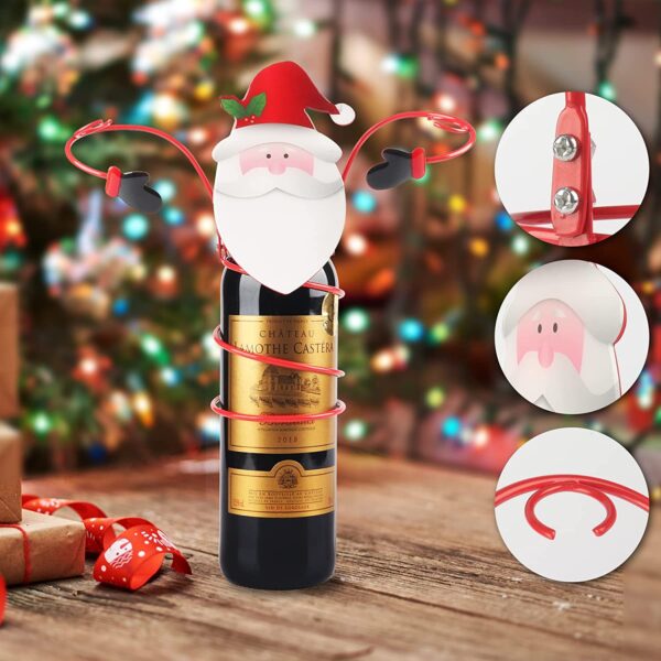 🎅Early   Sale-40% OFF 🔥Holiday Liquor Bottle & Glass Holders — Buy 2 Free Shipping