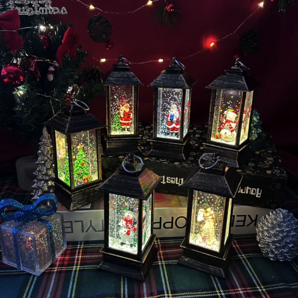 🎄Christmas Snowflake Glowing Lantern🎁