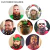 (🎄 Early Christmas Deals -40% Off ) Mini Fun Christmas Ornaments - Mustache Clips - 🎁 Funniest Prank Gifts