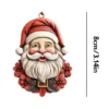 Resin Santa Claus Pendant