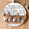 ✨Music Sheet Nativity Ornament