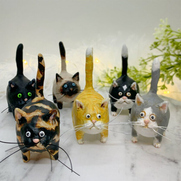 🔥Hot Sale🔥 - 🐈Kitty Ciniature Sculpture