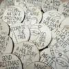 🎄Christmas Countdown Tokens Set