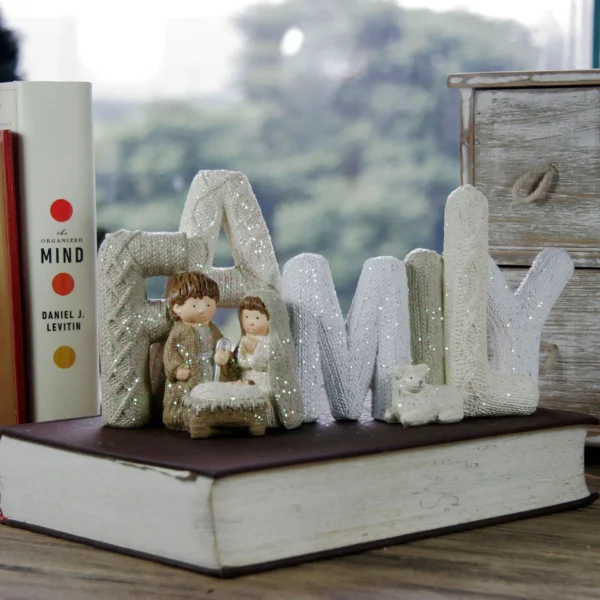 ✝️Handcrafts Family Nativity Statue