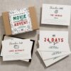 🎄Christmas Advent Calendar-🗃Twenty-Four Days Of Christmas Card Set