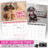 🤣Cheeky Dachshunds - 2024 Wall Calendar