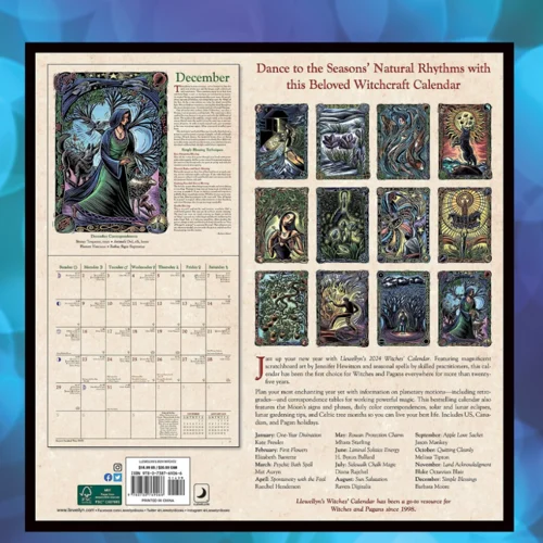 🎁Christmas Sale 80% OFF✨-🔮2024 Witches' Wall Calendar
