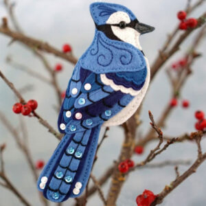 ✨Christmas Sale 80% OFF 🐦Hand Embroidered Felt Bird Ornament