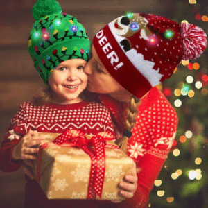 🎁2022 Early Christmas Sale - Christmas LED Light Knitted Beanies