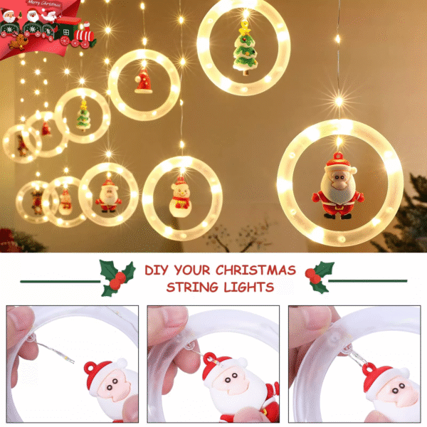 🔥HOT SALE🔥 Christmas Decor Ring Lights🎄🌟