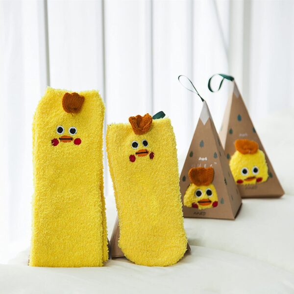 🎁Christmas Gift Sale🎄Christmas Cute Coral Fleece Warm Socks