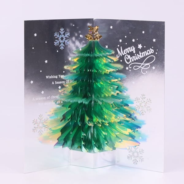 Last Day Hot Sale-40% OFF 🎄(4PCS/SET)Special 3D   Handmade Cards