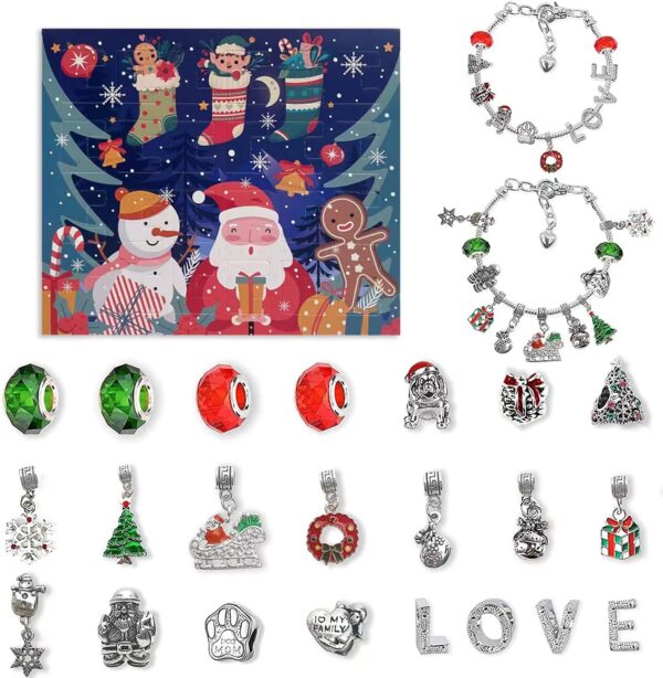 🔥HOT SALE🔥DIY Advent Calendar Bracelets Set