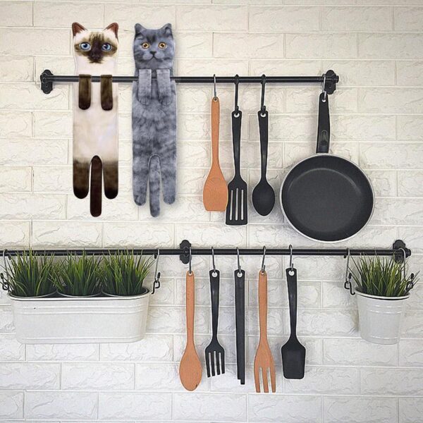 💕New Arrival💕 😺Cute Cat Hand Towel🐾