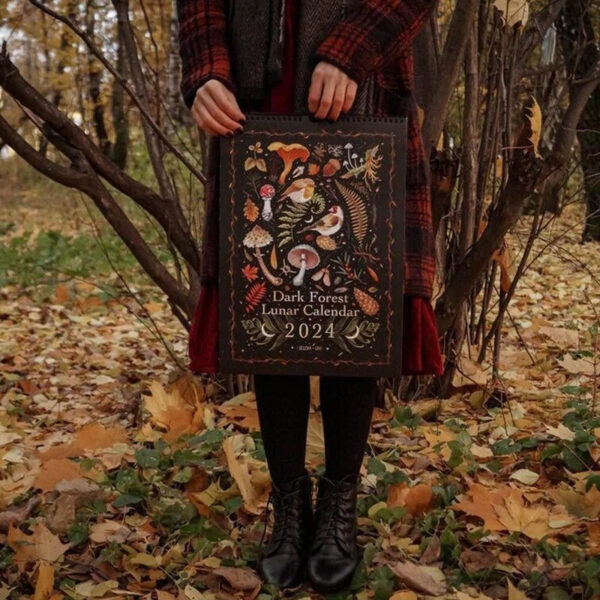 🎁Christmas Sale  80% OFF✨2024 Dark Forest Lunar Calendar