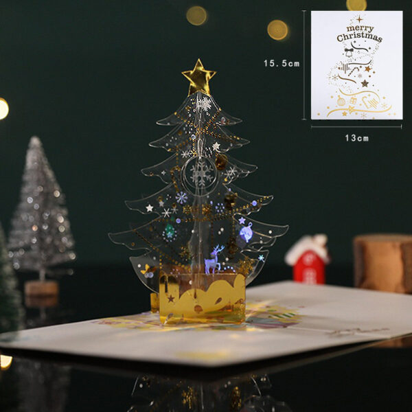 Last Day Hot Sale-40% OFF 🎄(4PCS/SET)Special 3D   Handmade Cards