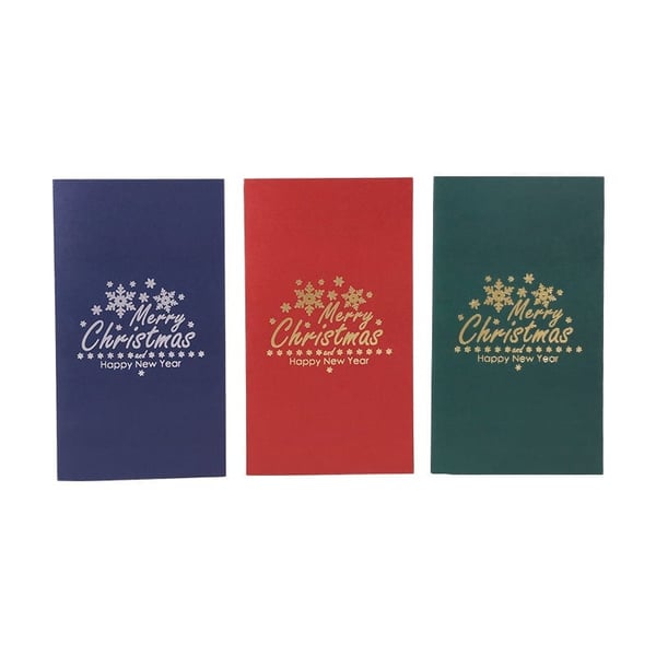 Last Day Hot Sale-40% OFF 🎄(4PCS/SET)Special 3D   Handmade Cards