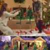 Solar Christmas Decorations Tree Lights