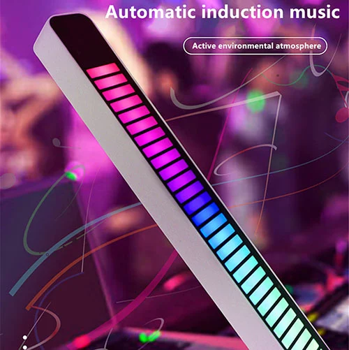 🎵Wireless Sound Activated RGB Light Bar