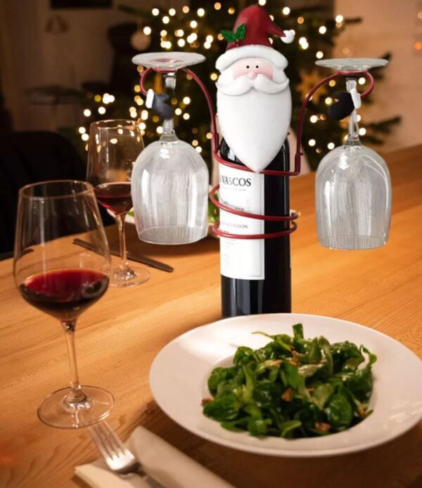 🎅Early   Sale-40% OFF 🔥Holiday Liquor Bottle & Glass Holders — Buy 2 Free Shipping