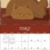 😸A Year of Snarky Cats 2024 Wall Calendar