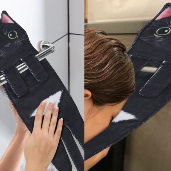 💕New Arrival💕 😺Cute Cat Hand Towel🐾