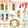 Nativity Advent Calendar - 24 Days of Christmas Nativity Scene Set