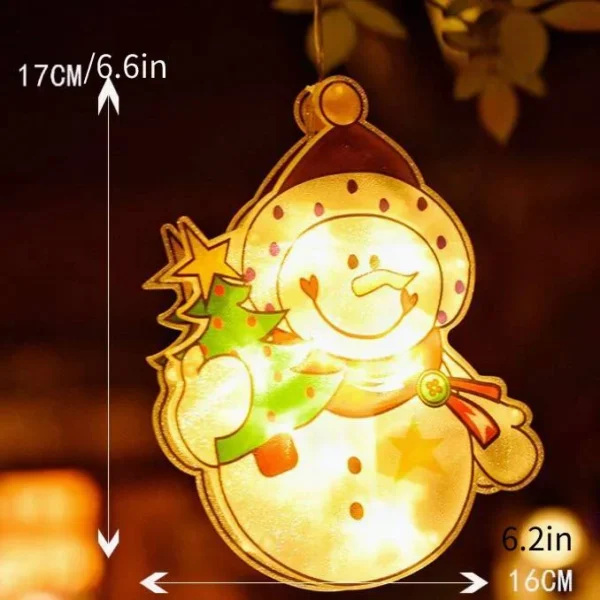 🎅Christmas Window Hanging Lights🎄