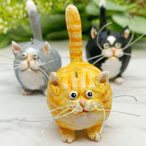 🔥Hot Sale🔥 - 🐈Kitty Ciniature Sculpture