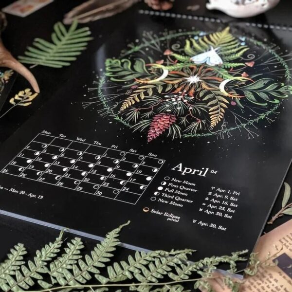 🎁Christmas Sale  80% OFF✨2024 Dark Forest Lunar Calendar
