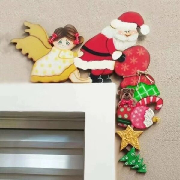 🎅Early Christmas Hot Sale🔥-Funny Christmas Door Frame Decorations🎁
