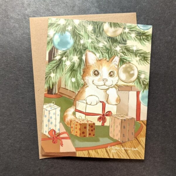 Animal Christmas Card Set(10 Pcs)