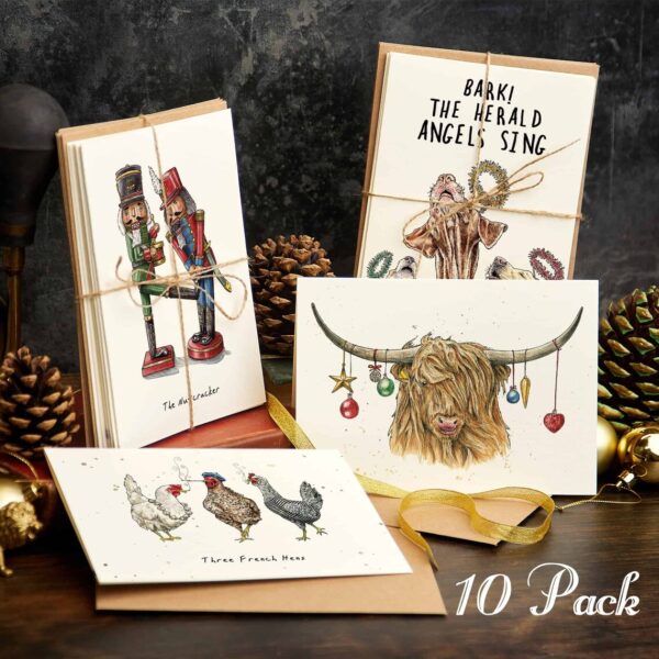 🔥Amusing 🔥 card Set 🎄