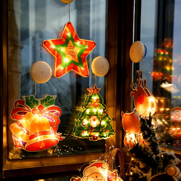 🎅Christmas Window Hanging Lights🎄