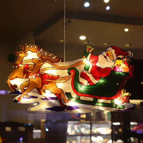 🎅Christmas Window Hanging Lights🎄