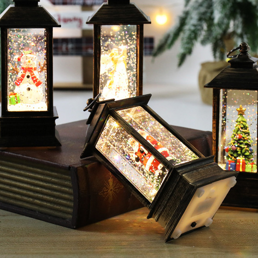 🎄Christmas Snowflake Glowing Lantern🎁