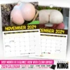 World's Greatest Mushrooms - 2024 Wall Calendar