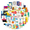 🔥NEW ARRIVAL🌈Pack of 60 Motivational Lunch Cards for Kids🎁