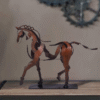 91a9cfcad7eb4e64b5ef3e8e9ac3c6ec 🔥Hot Sale🔥Handmade Metal Horse Sculpture